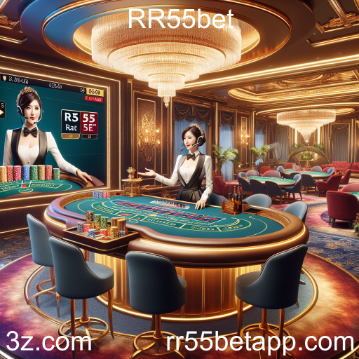 Descubra o Dealer Ao Vivo no RR55bet